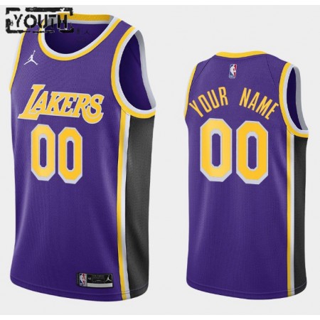 Maglia Los Angeles Lakers Personalizzate 2020-21 Jordan Brand Statement Edition Swingman - Bambino